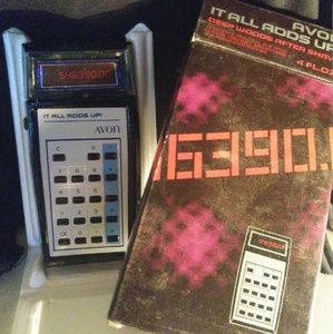 1970s Avon Calculator Fragrance Bottle